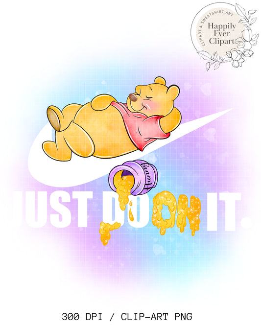 Watercolour Winnie the Pooh Clipart