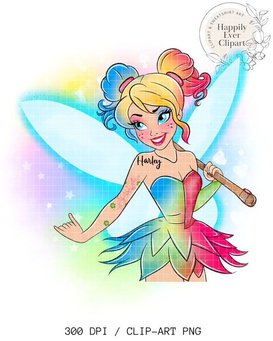 Watercolour Blue Tink Clipart