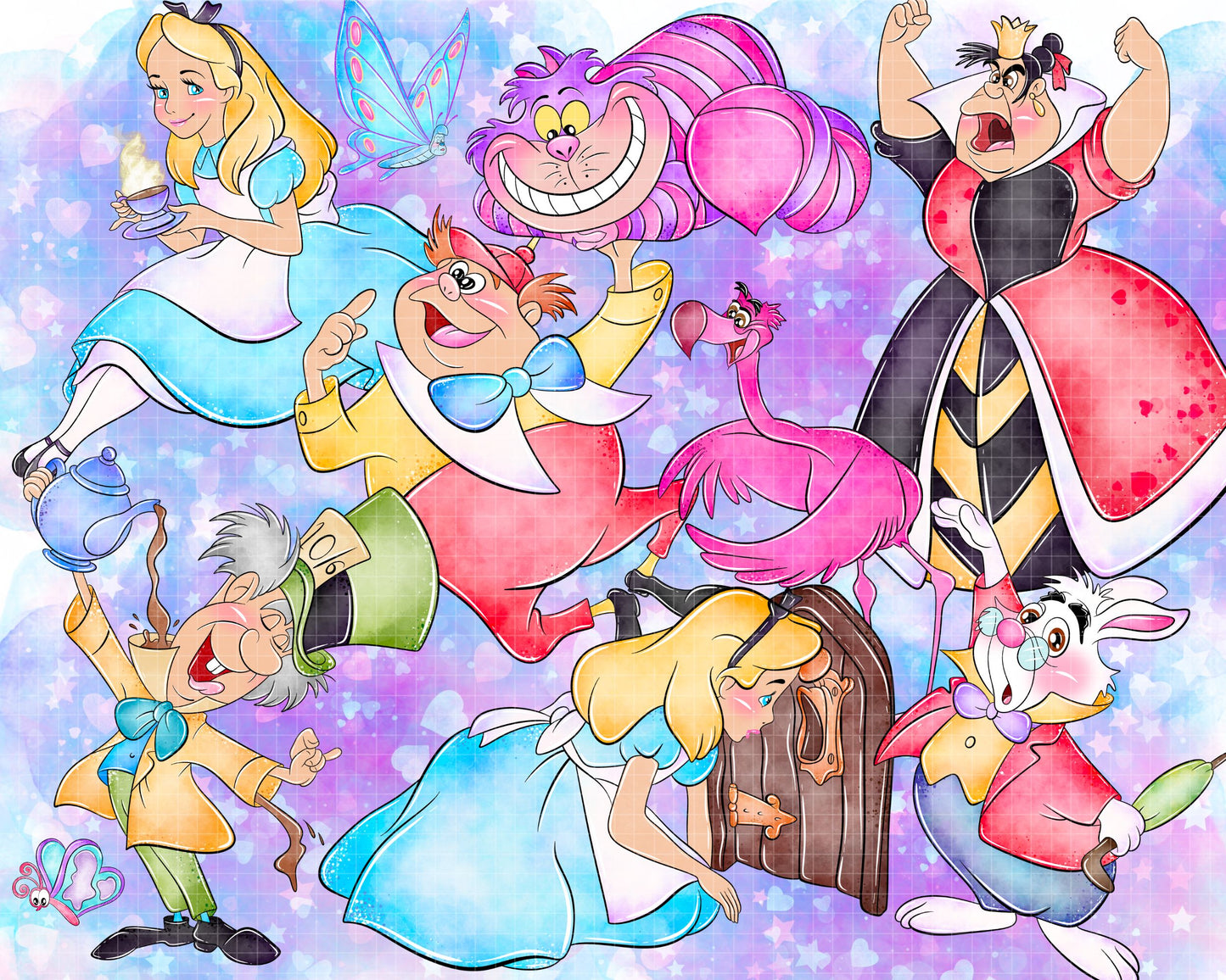 Watercolour Wonderland Clipart Set